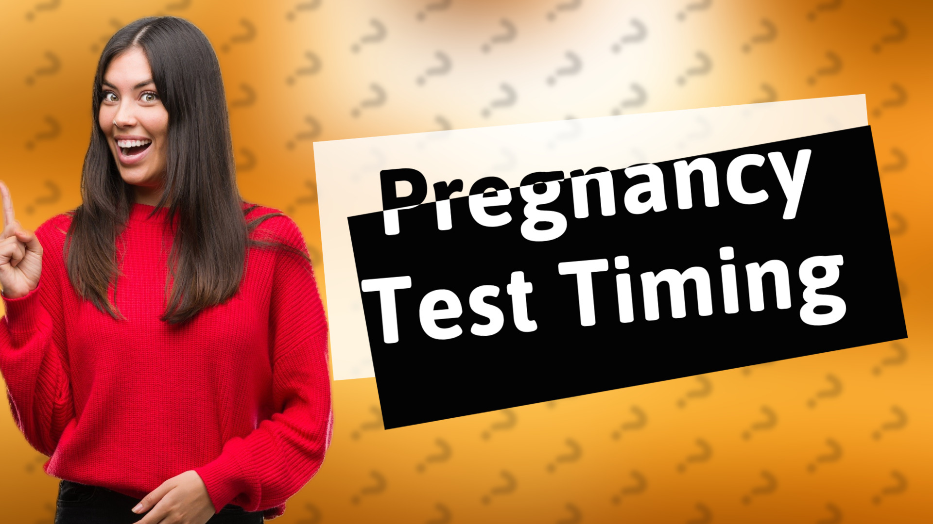 Pregnancy Test Timing