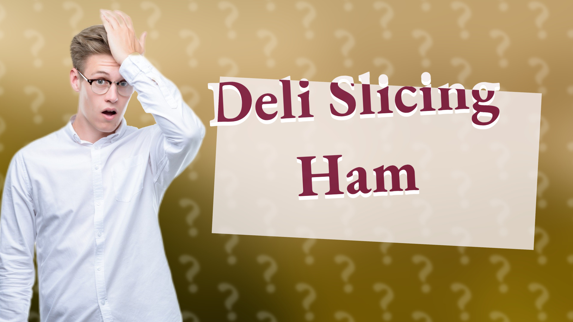 Deli Slicing Ham