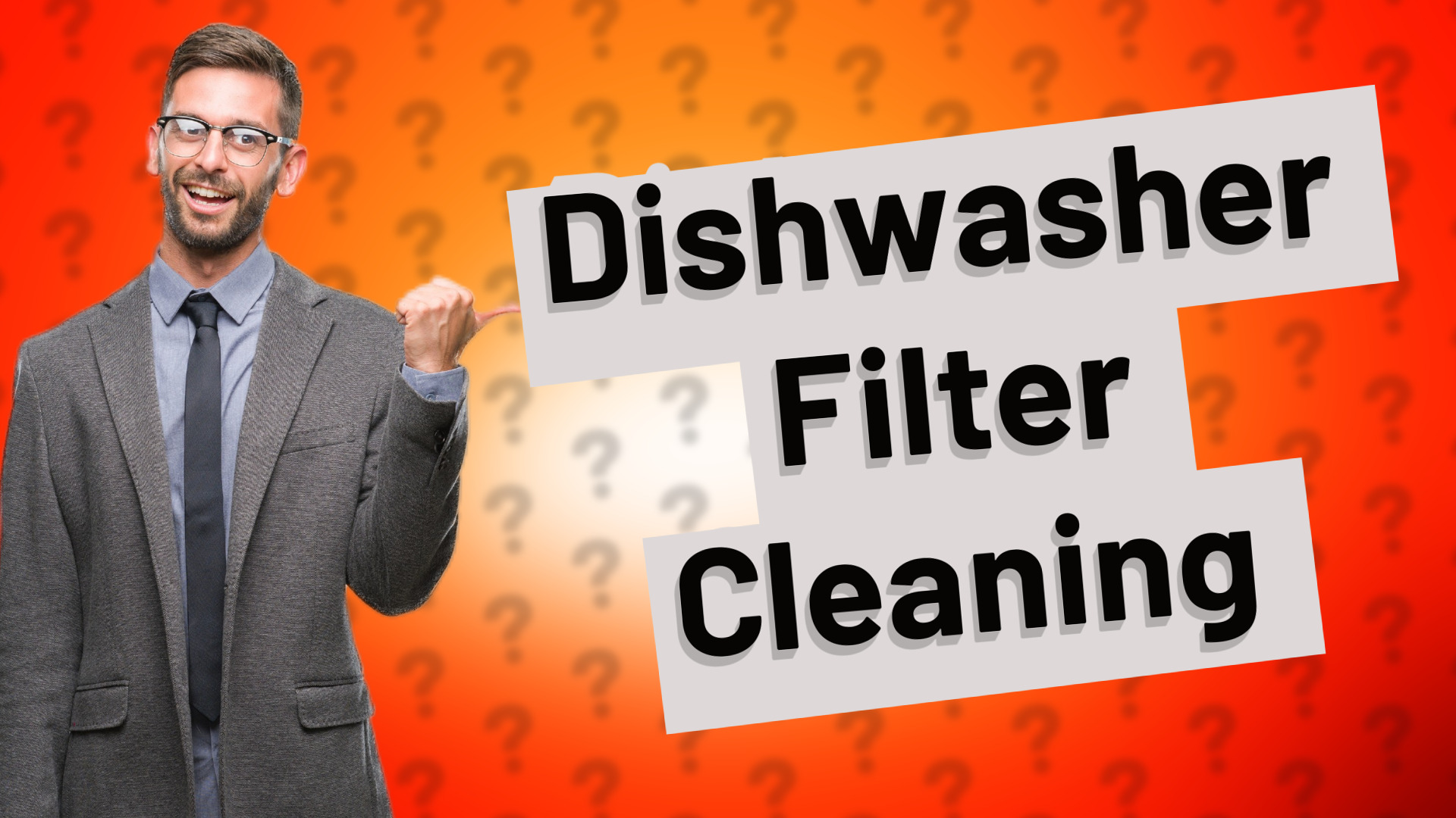 Dishwasher Filter Cleaning