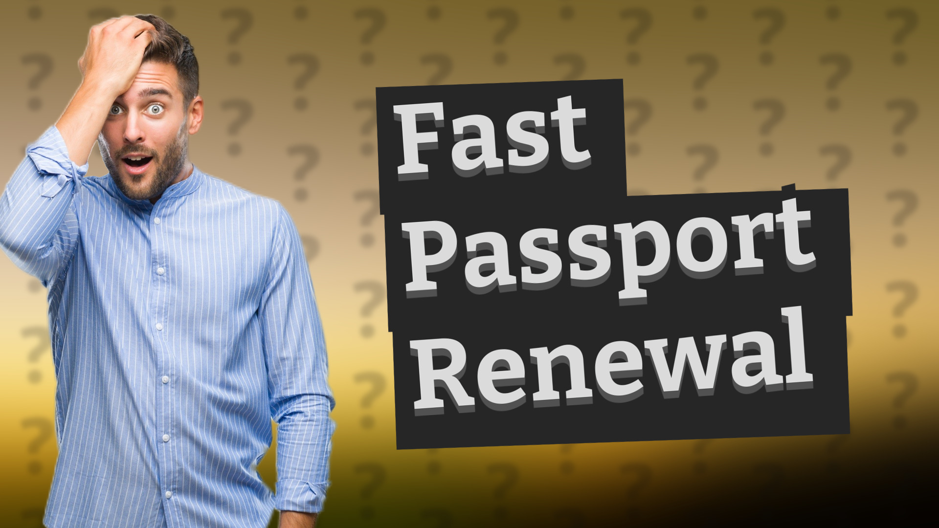 Fast Passport Renewal