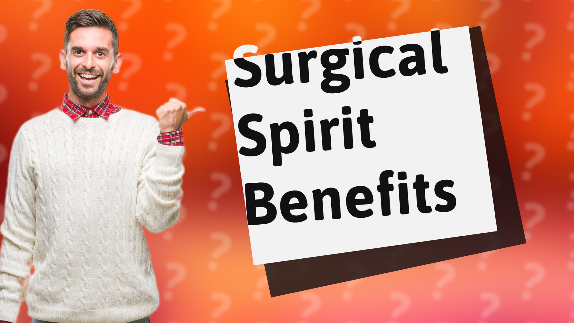 Surgical Spirit Benefits