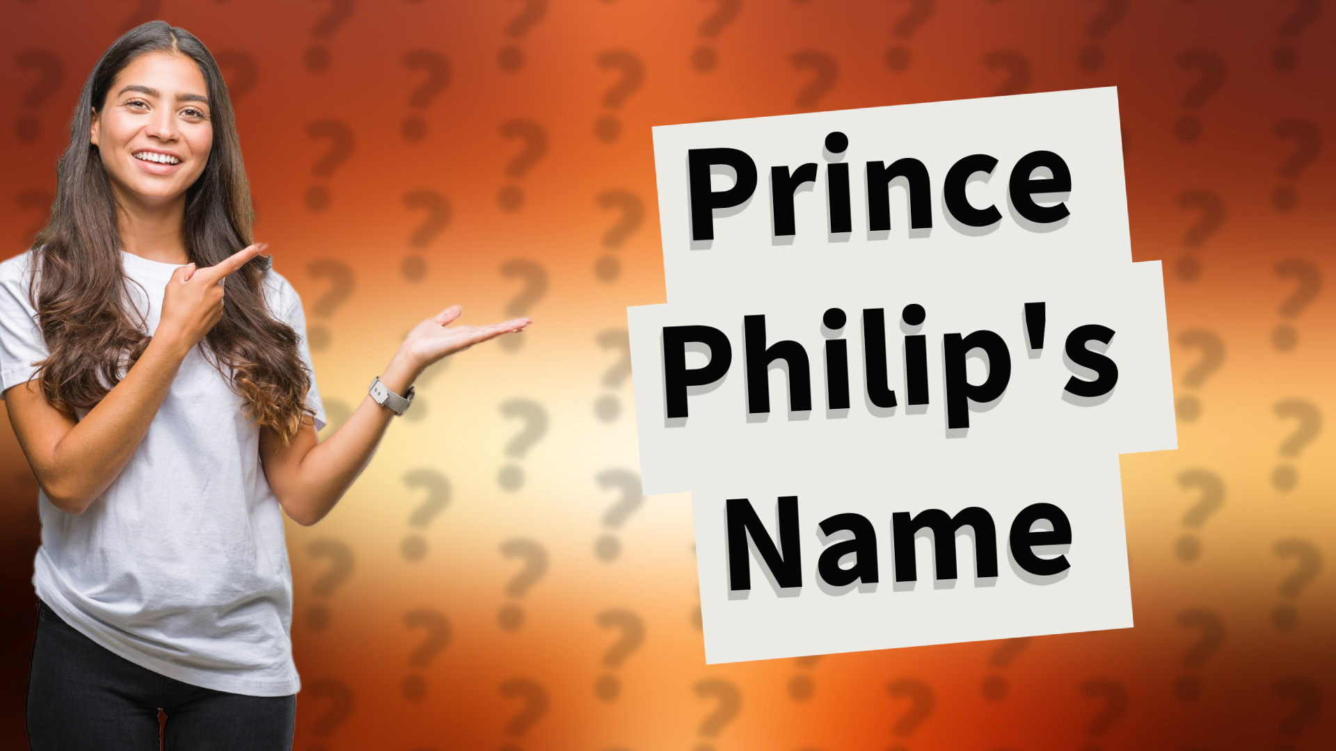 Prince Philip's Name