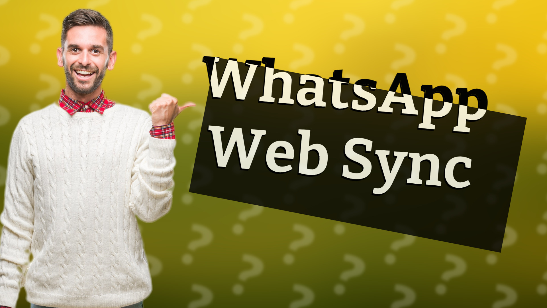 WhatsApp Web Sync
