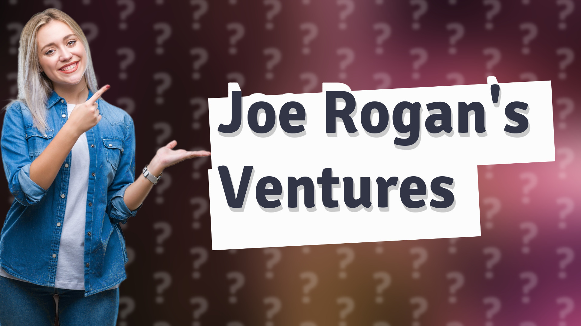 Joe Rogan's Ventures
