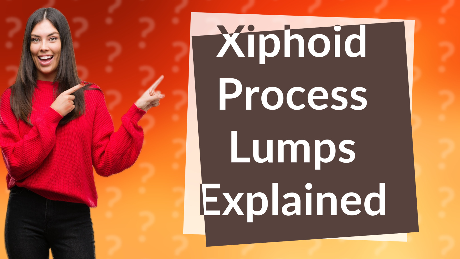 Xiphoid Process Lumps Explained