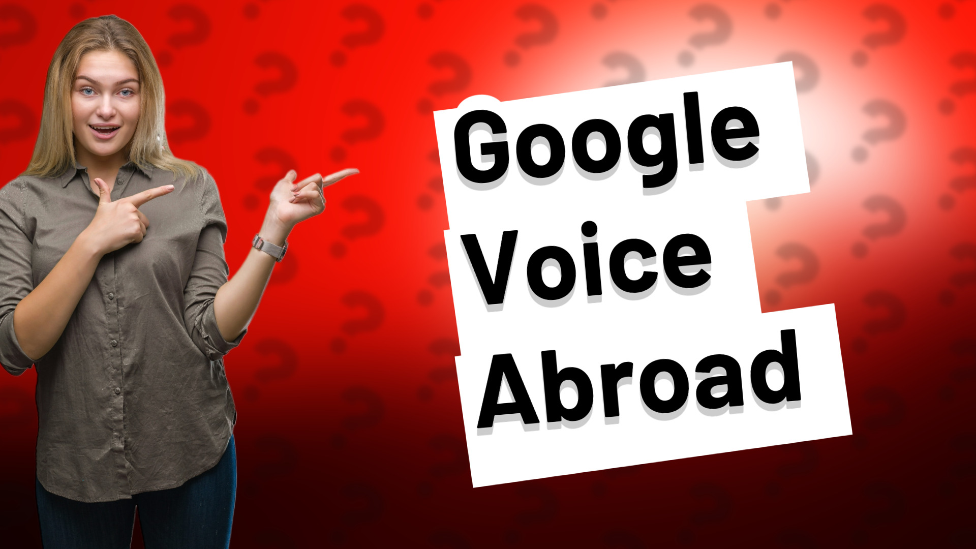 Google Voice Abroad