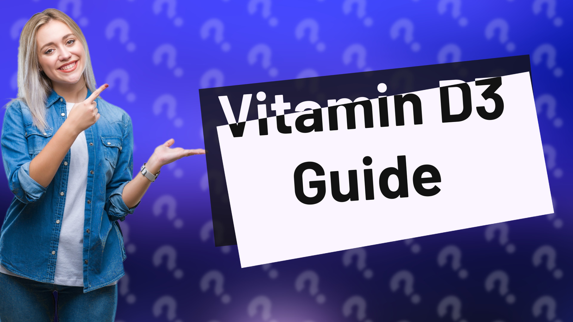 Vitamin D3 Guide