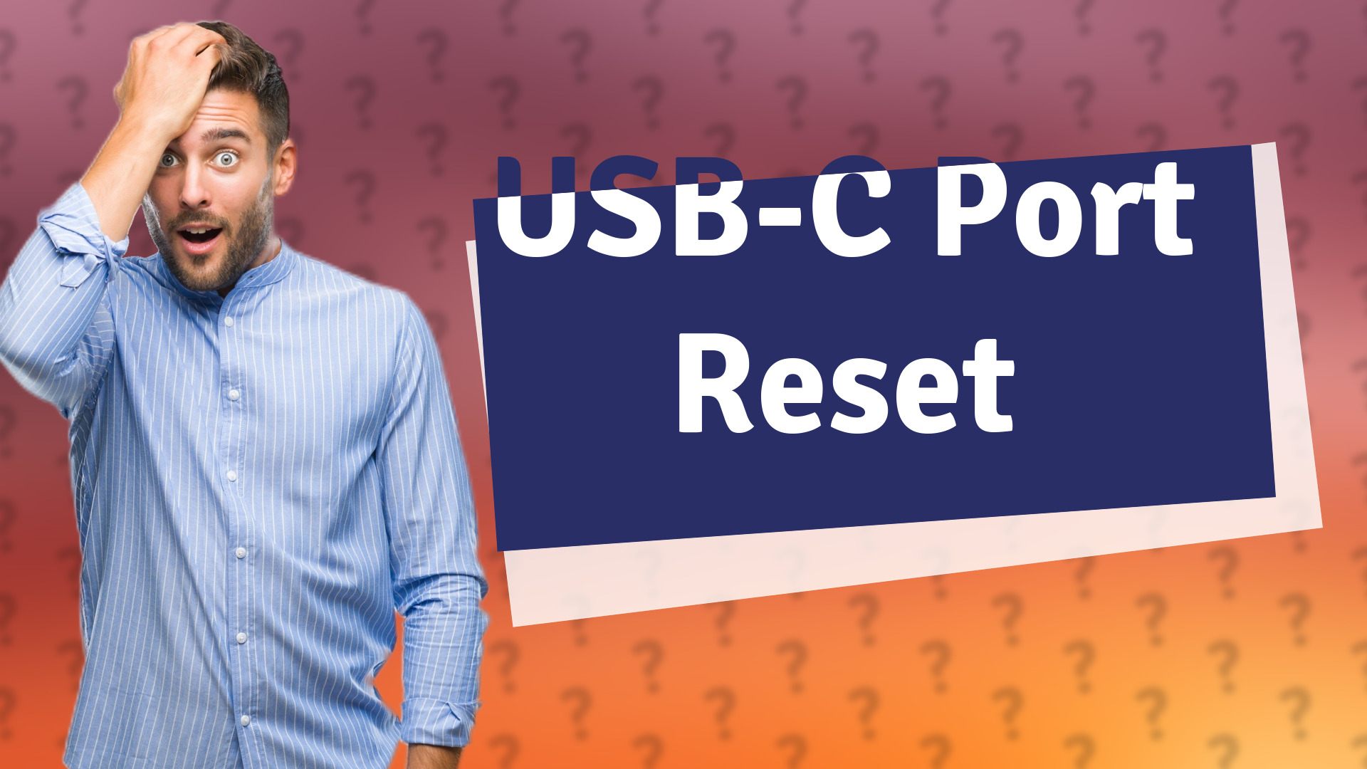 USB-C Port Reset