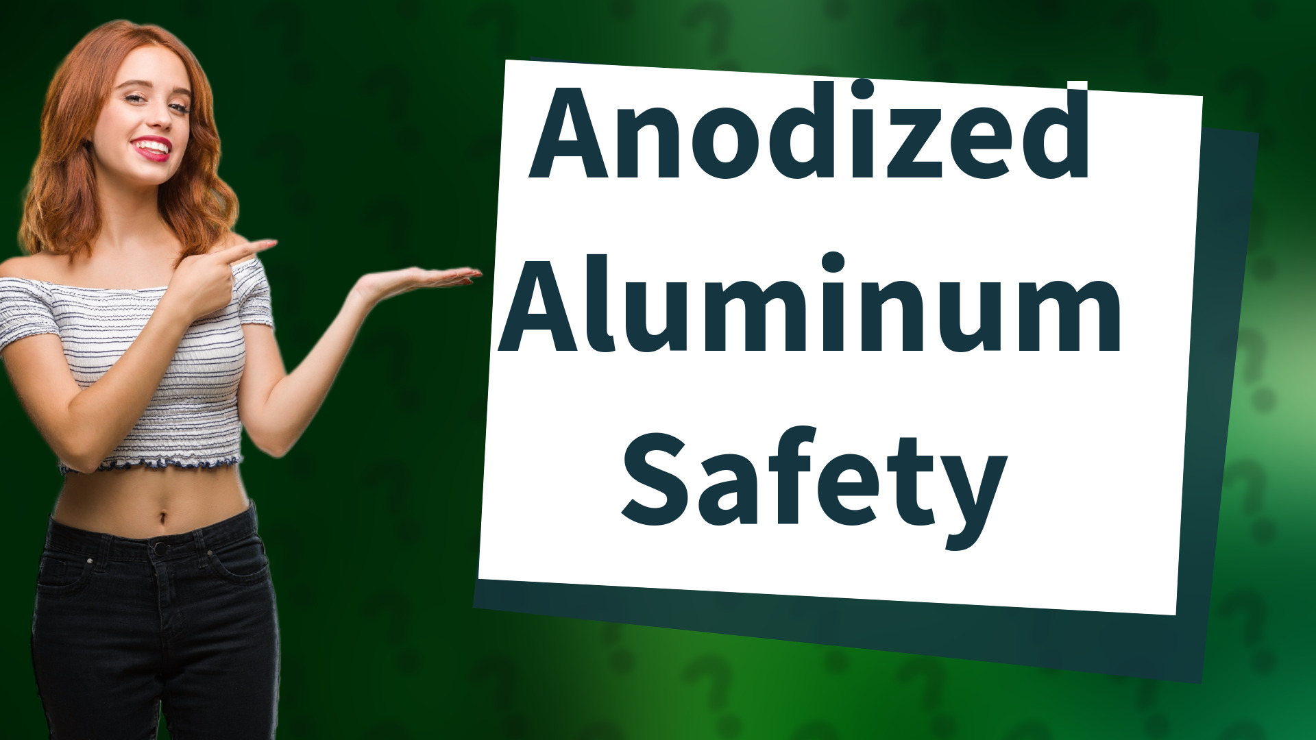Anodized Aluminum Safety