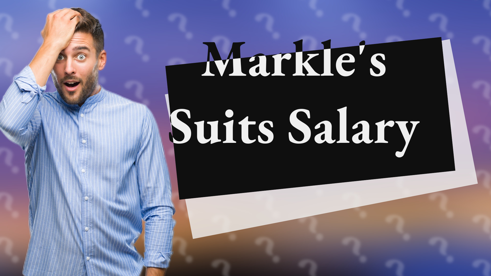Markle's Suits Salary