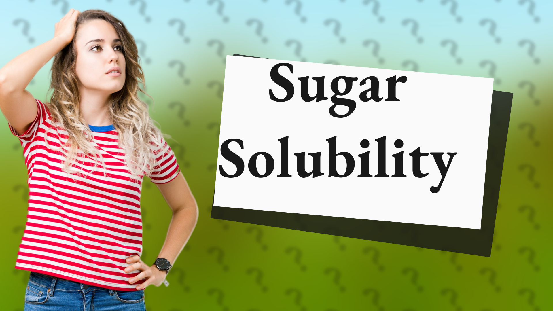 Sugar Solubility