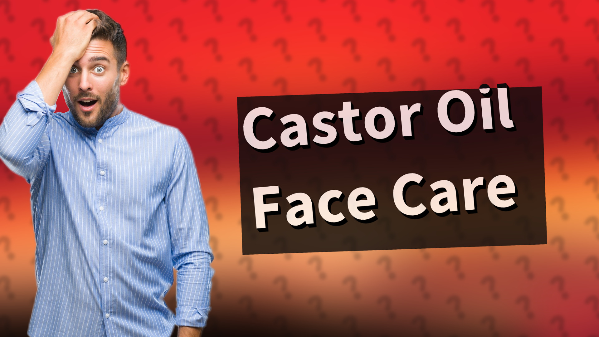 Castor Oil Face Care