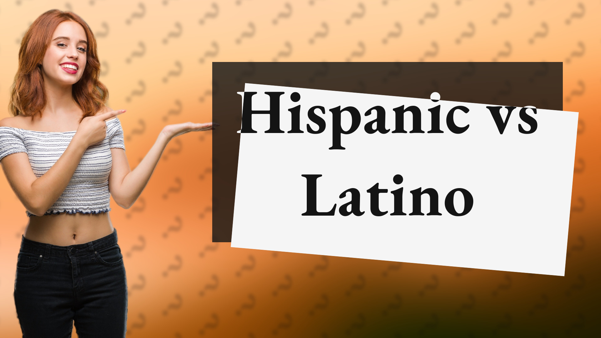 Hispanic vs Latino