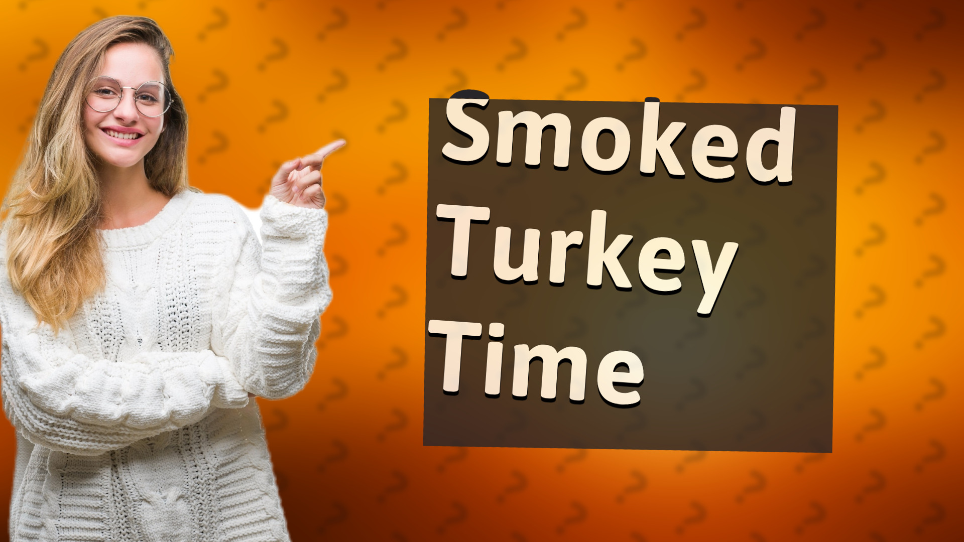 Smoked Turkey Time