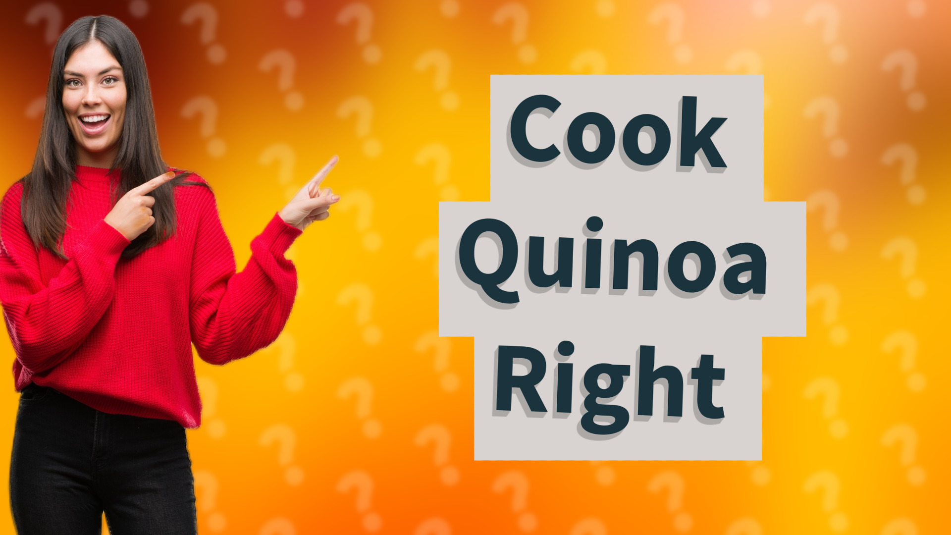 Cook Quinoa Right