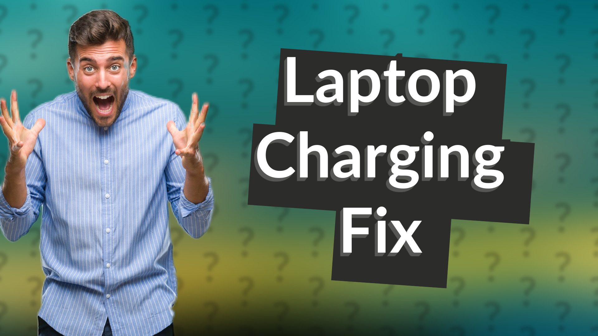 Laptop Charging Fix
