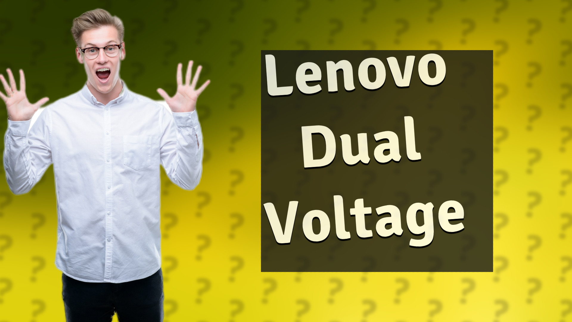 Lenovo Dual Voltage