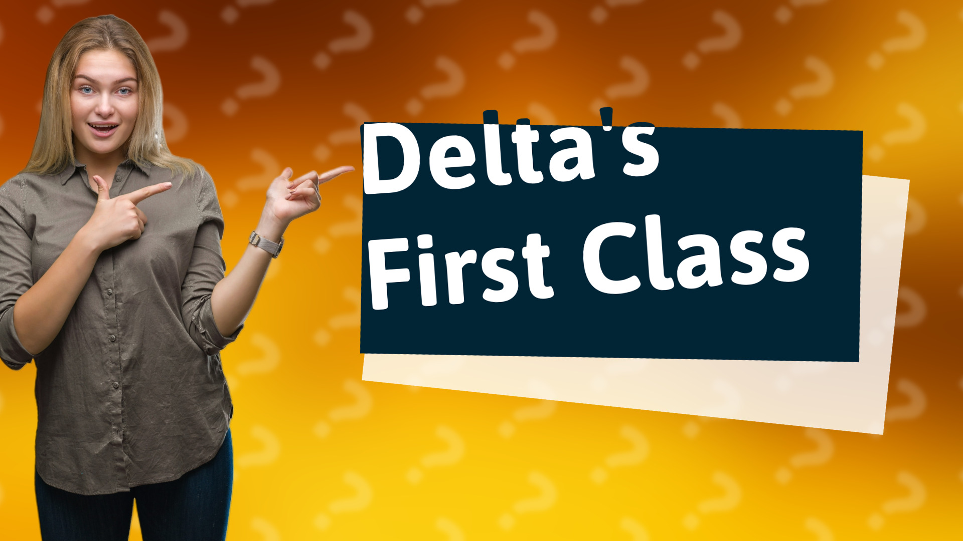 Delta's First Class