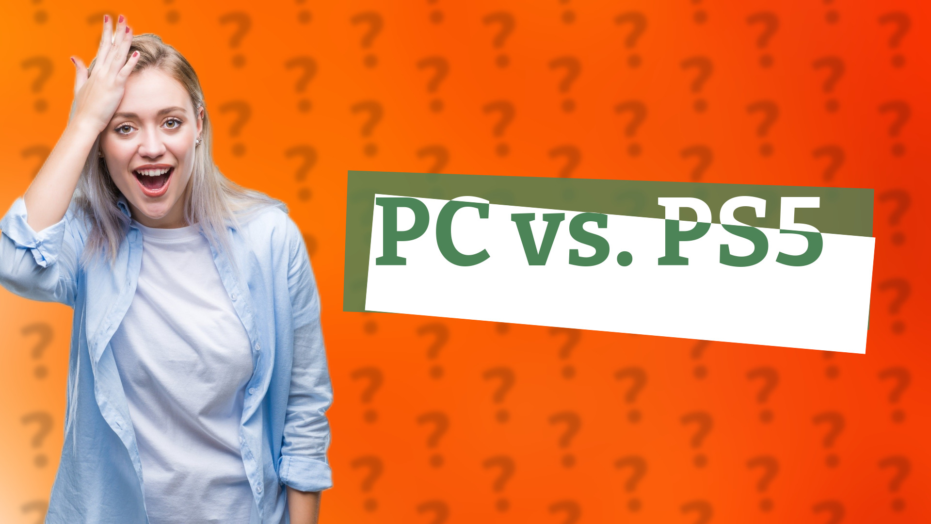 PC vs. PS5