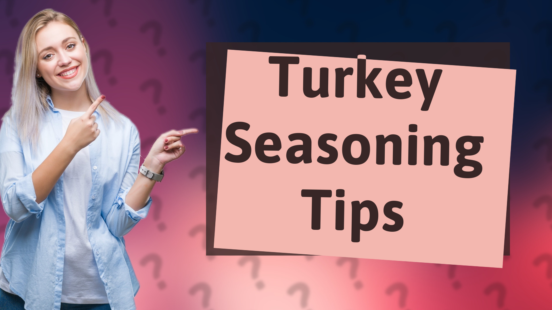 Turkey Seasoning Tips