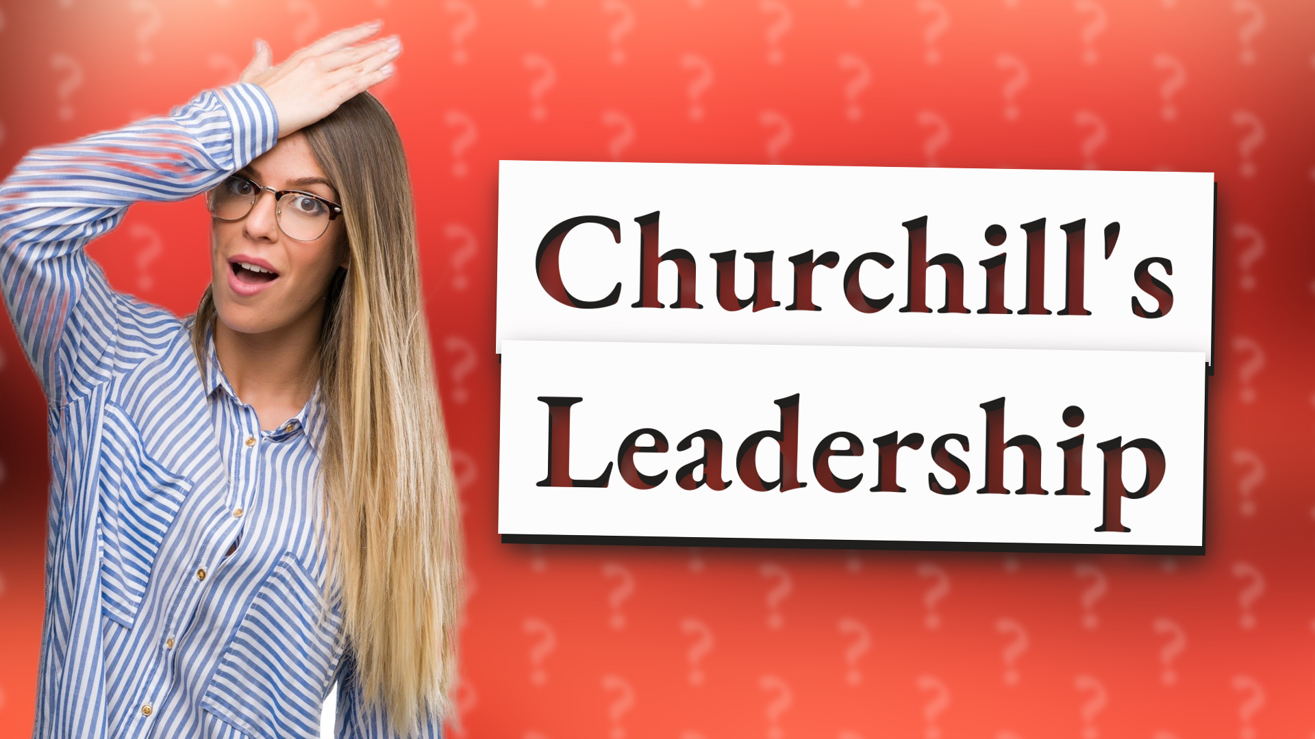 Churchill's Leadership