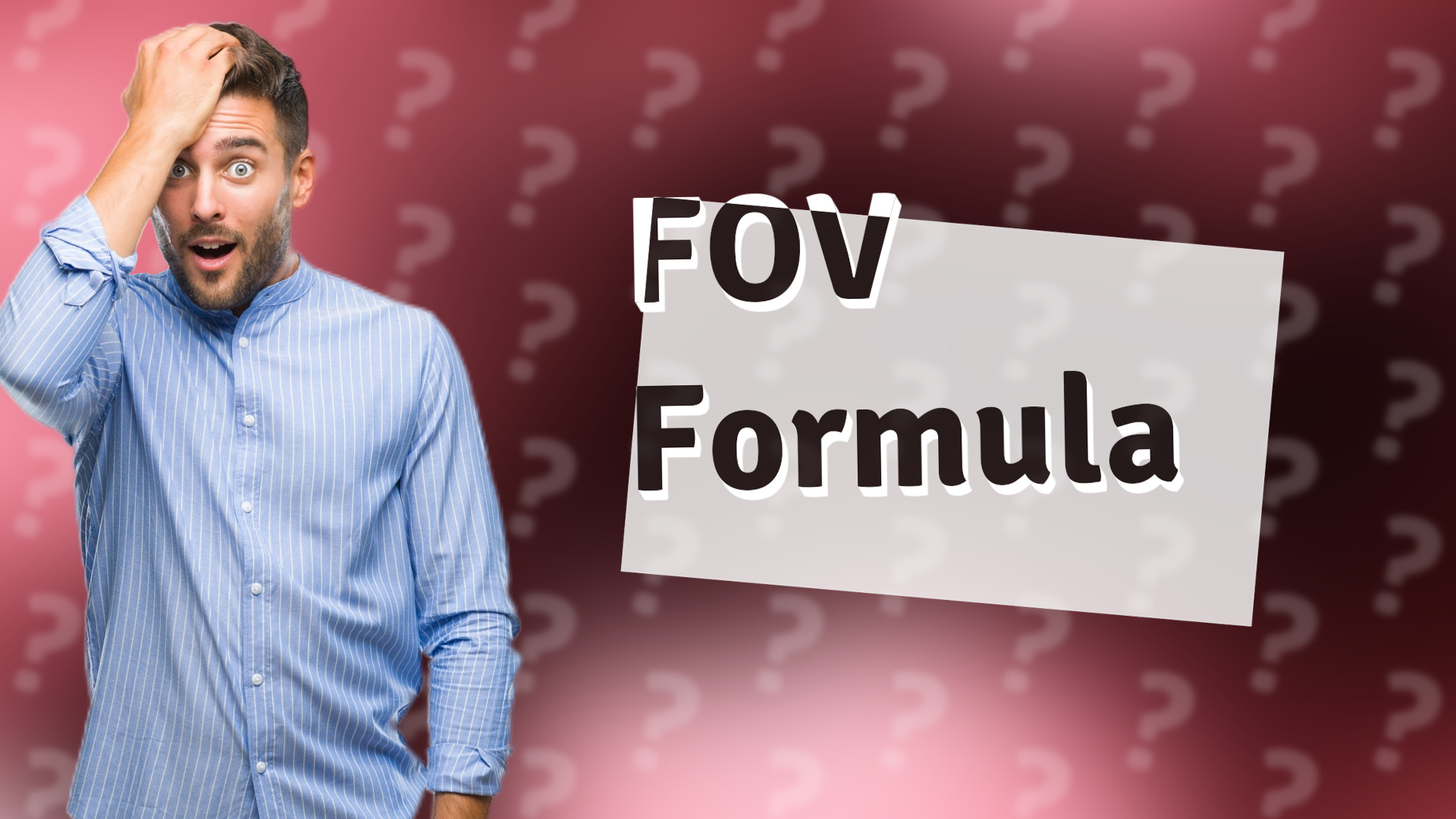 FOV Formula