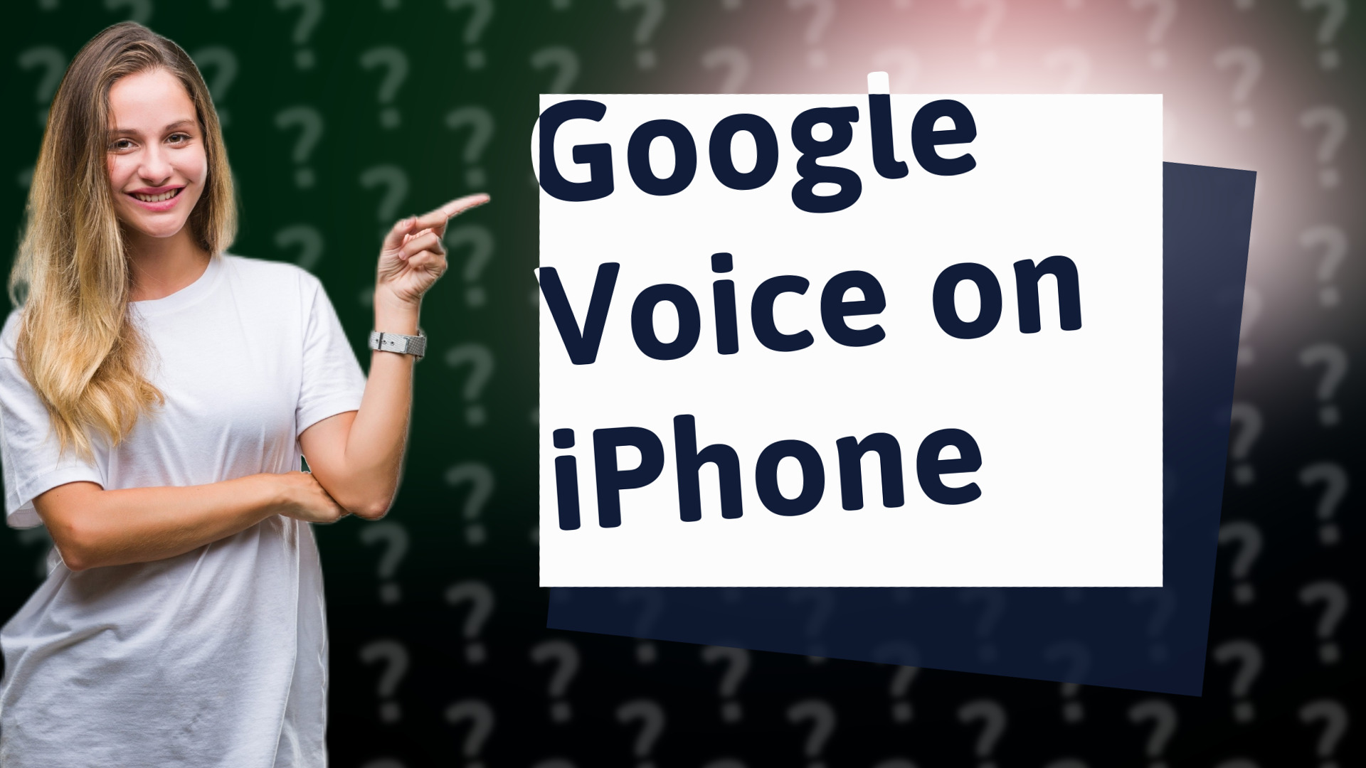 Google Voice on iPhone