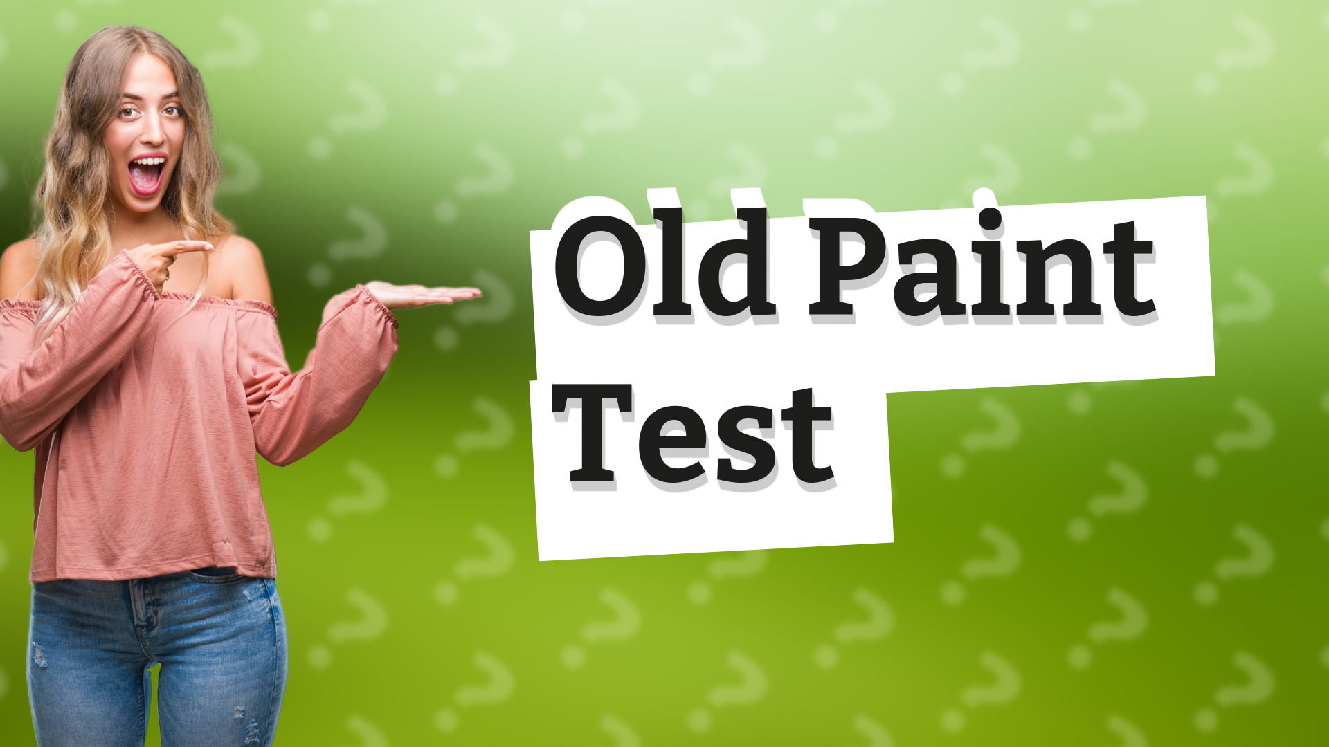 Old Paint Test