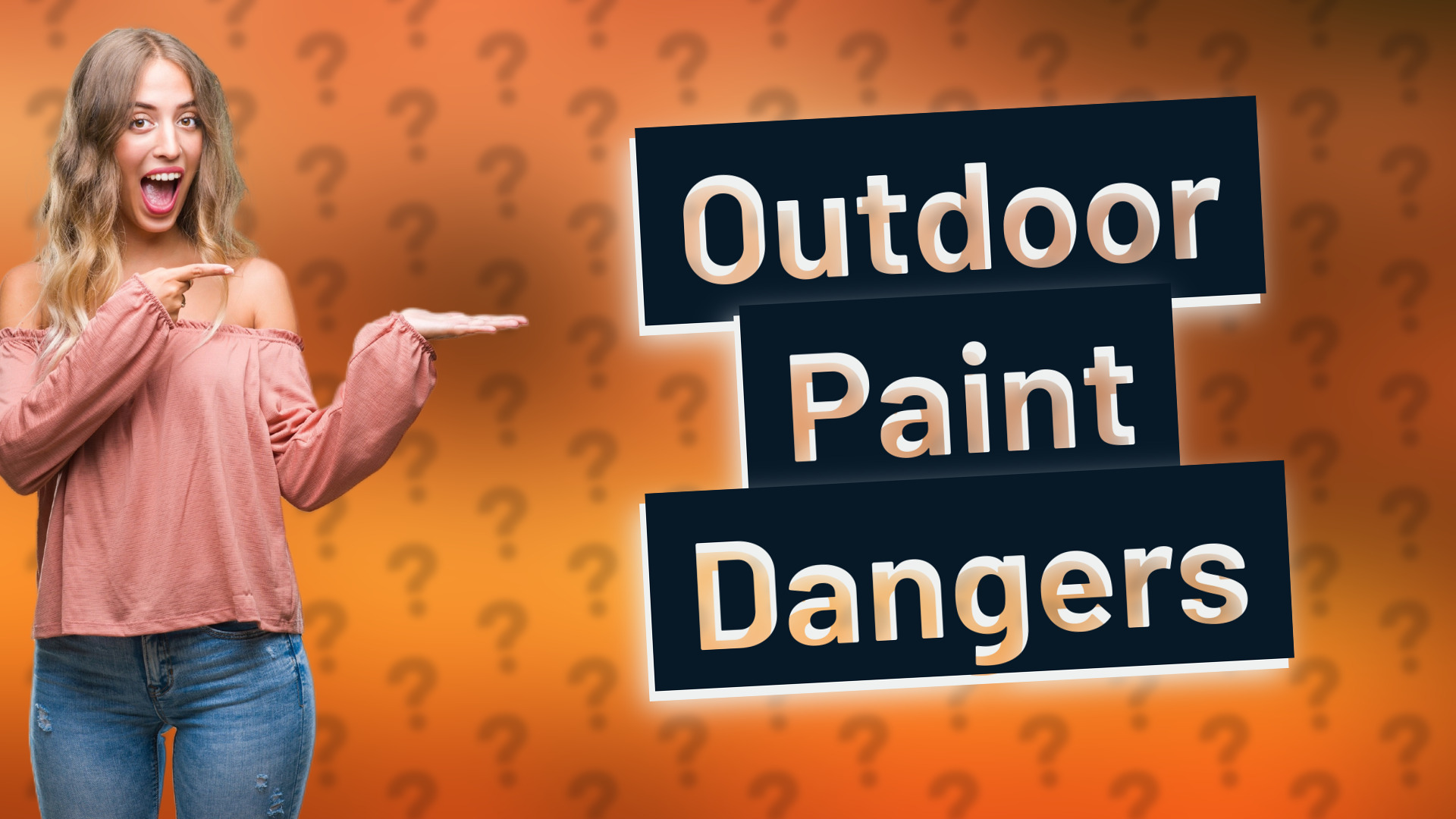 Outdoor Paint Dangers