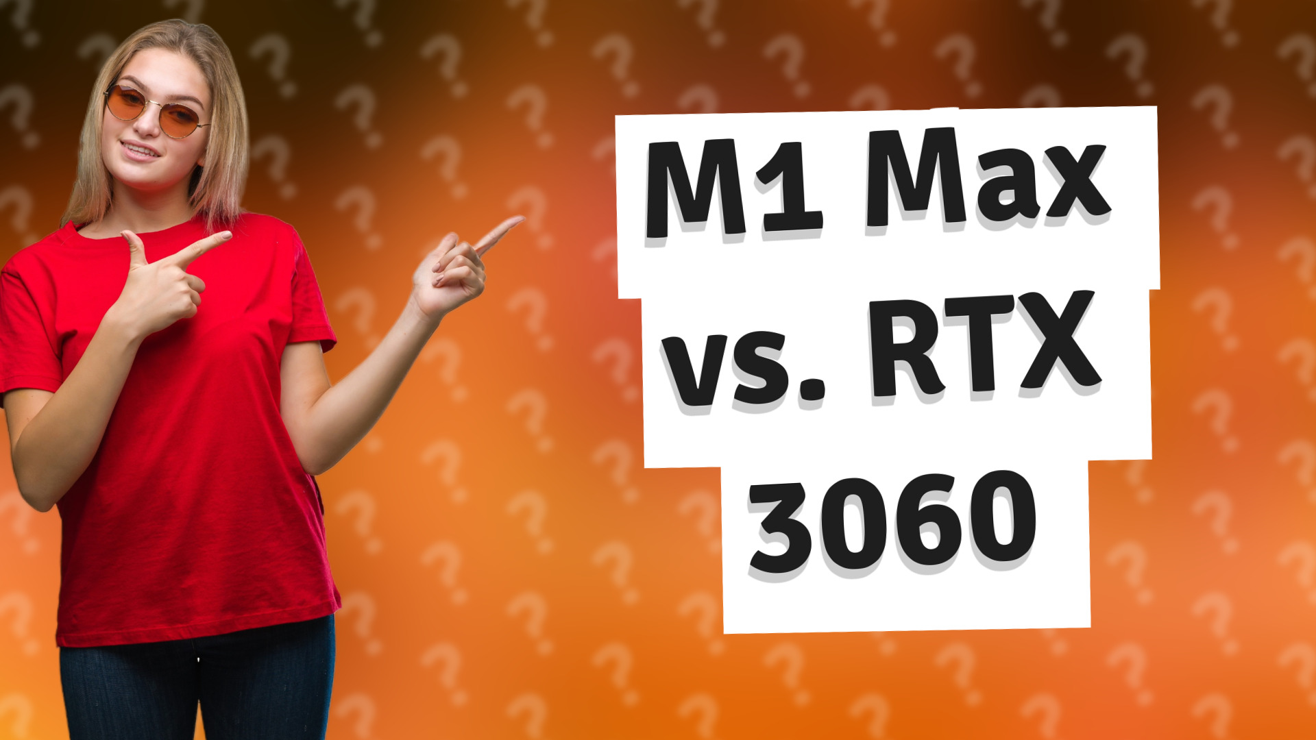 M1 Max vs. RTX 3060