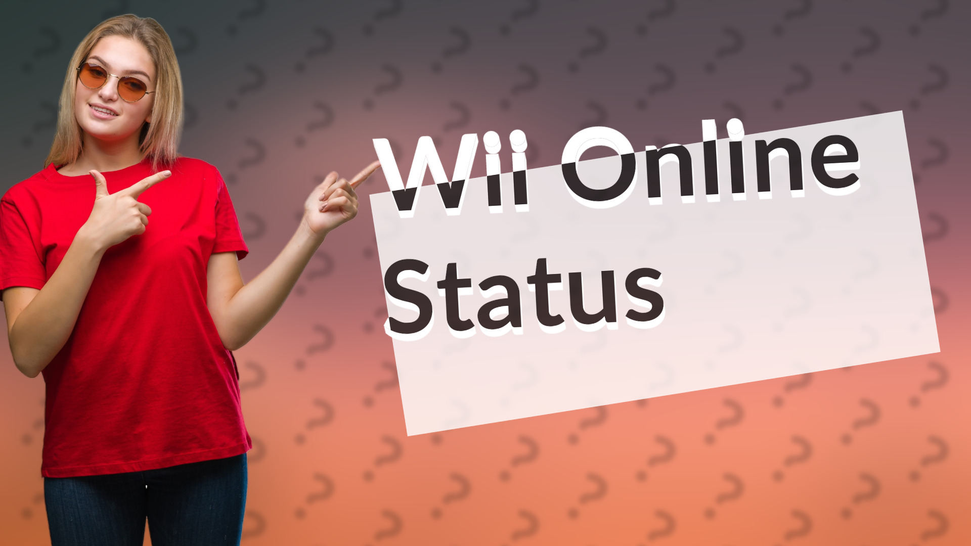 Wii Online Status