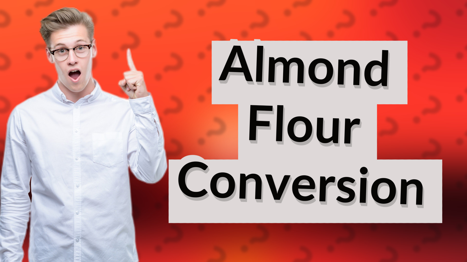 Almond Flour Conversion