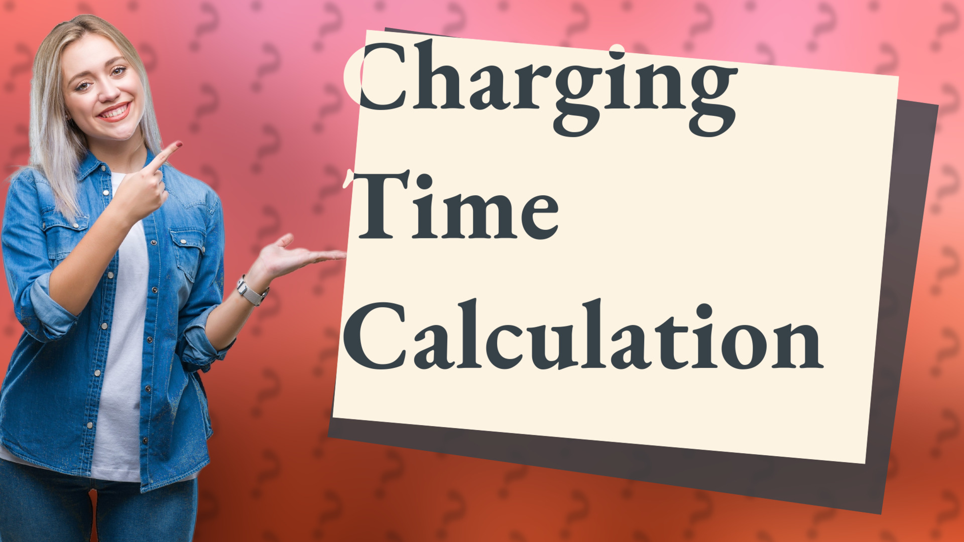 Charging Time Calculation
