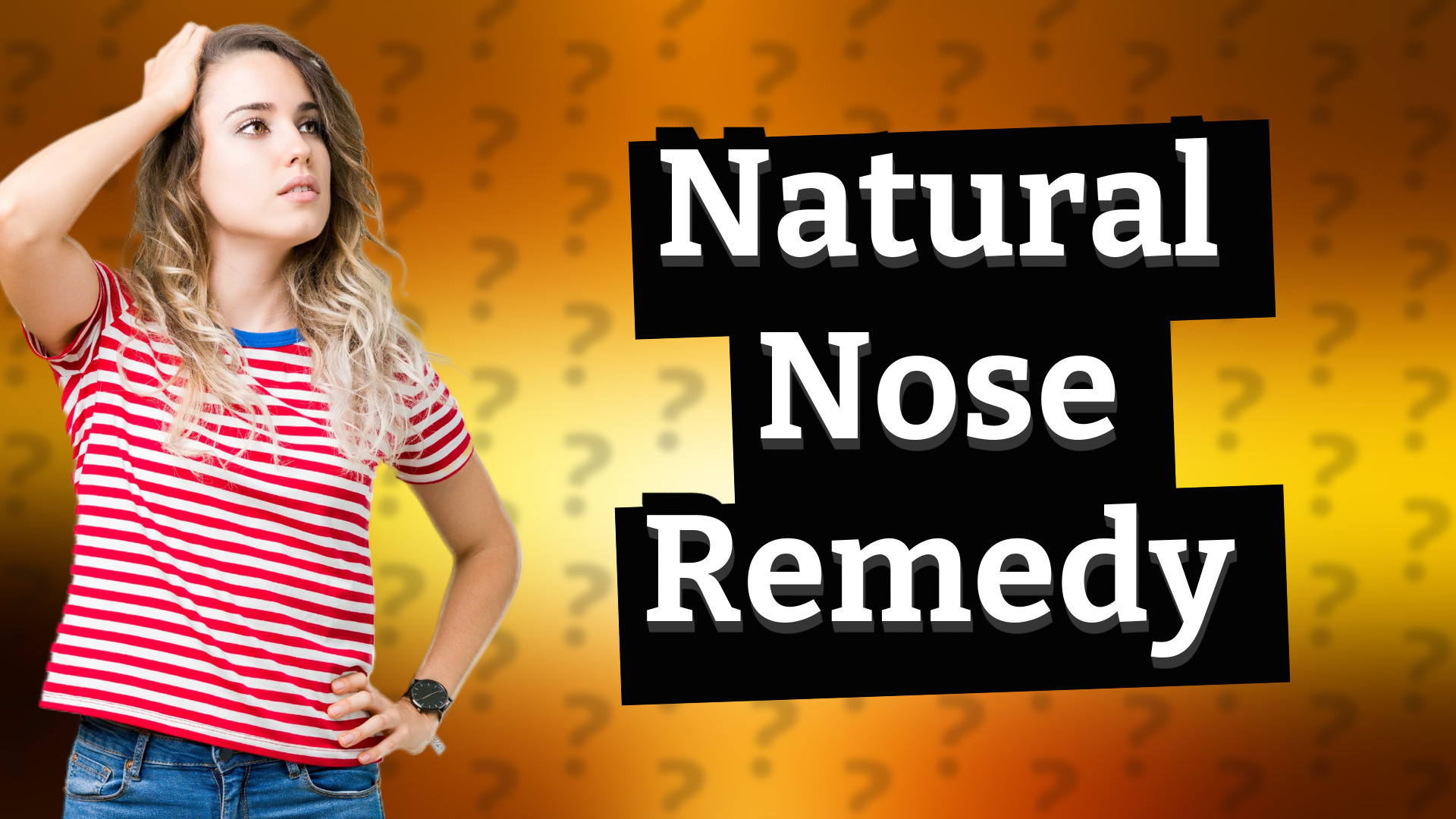 Natural Nose Remedy
