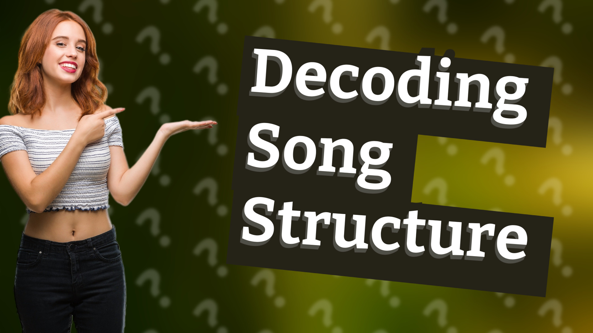 Decoding Song Structure