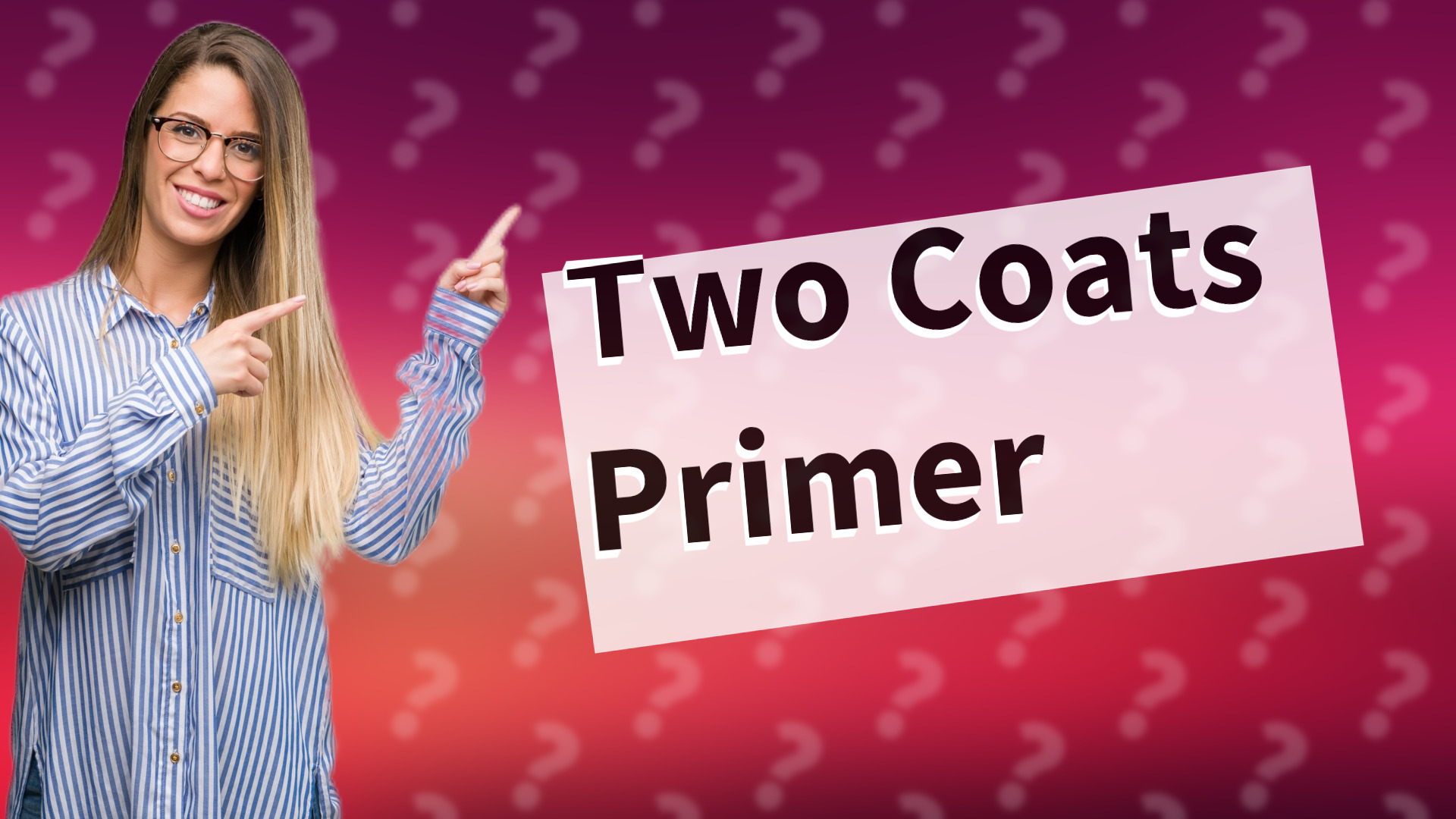 Two Coats Primer