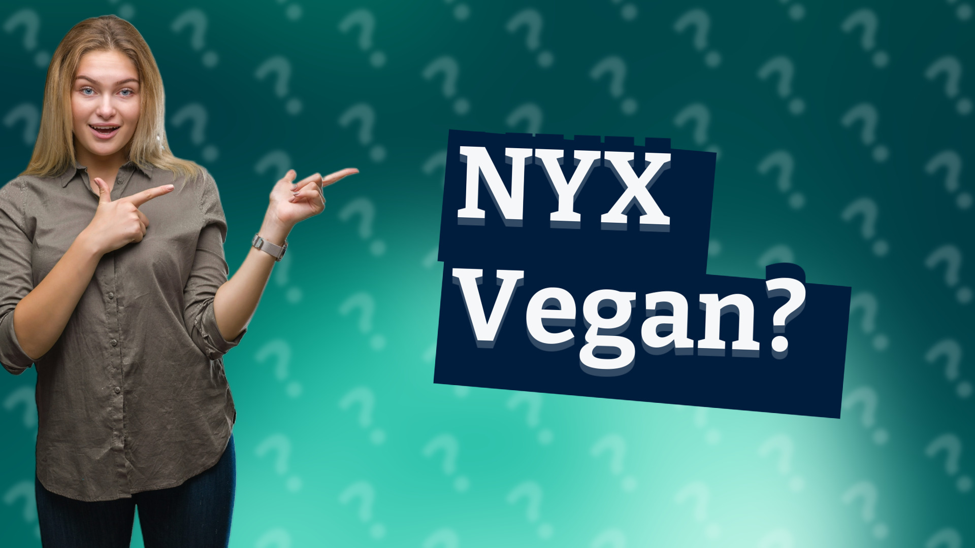 NYX Vegan?