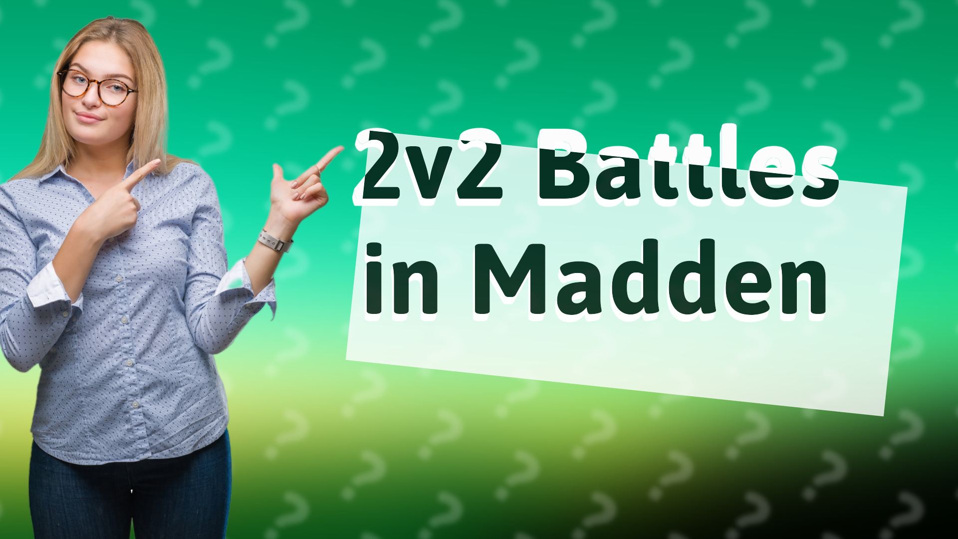2v2 Battles in Madden