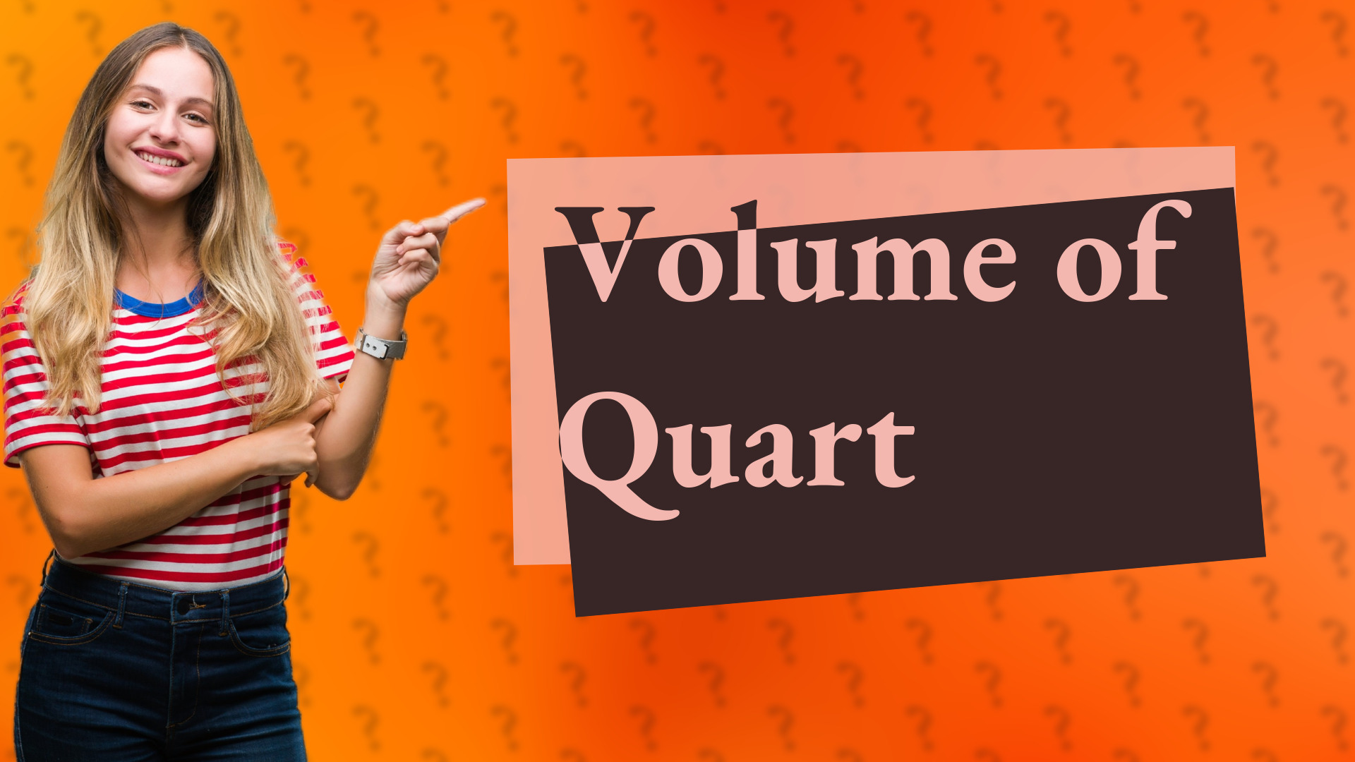 Volume of Quart