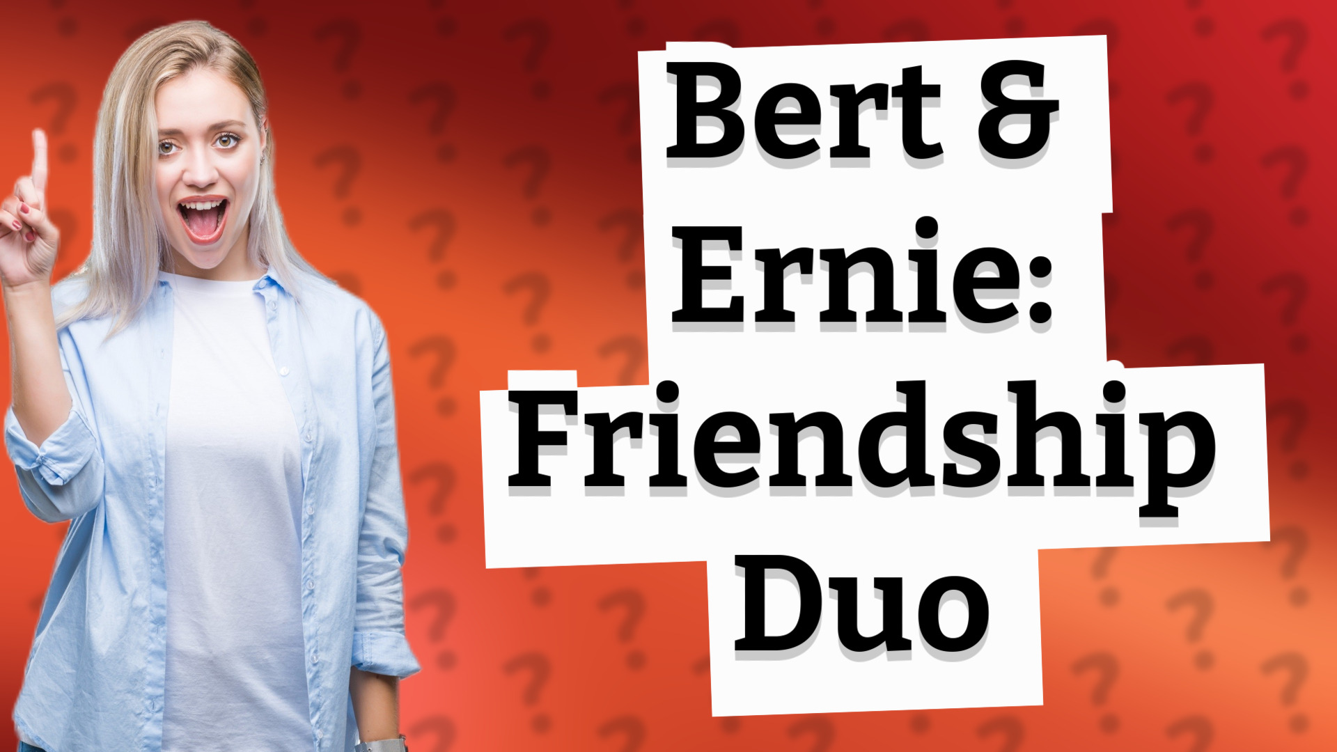 Bert & Ernie: Friendship Duo