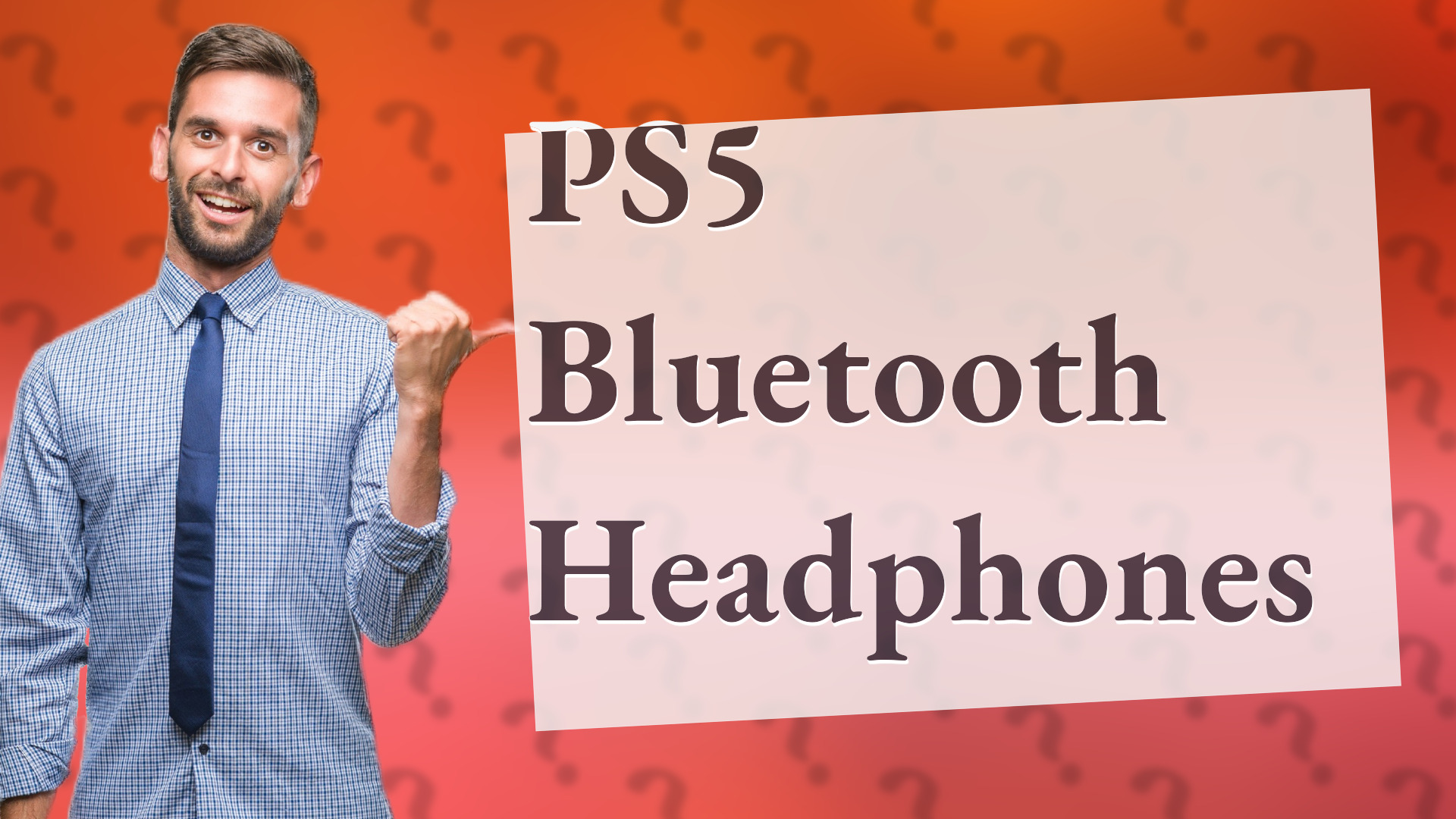 PS5 Bluetooth Headphones