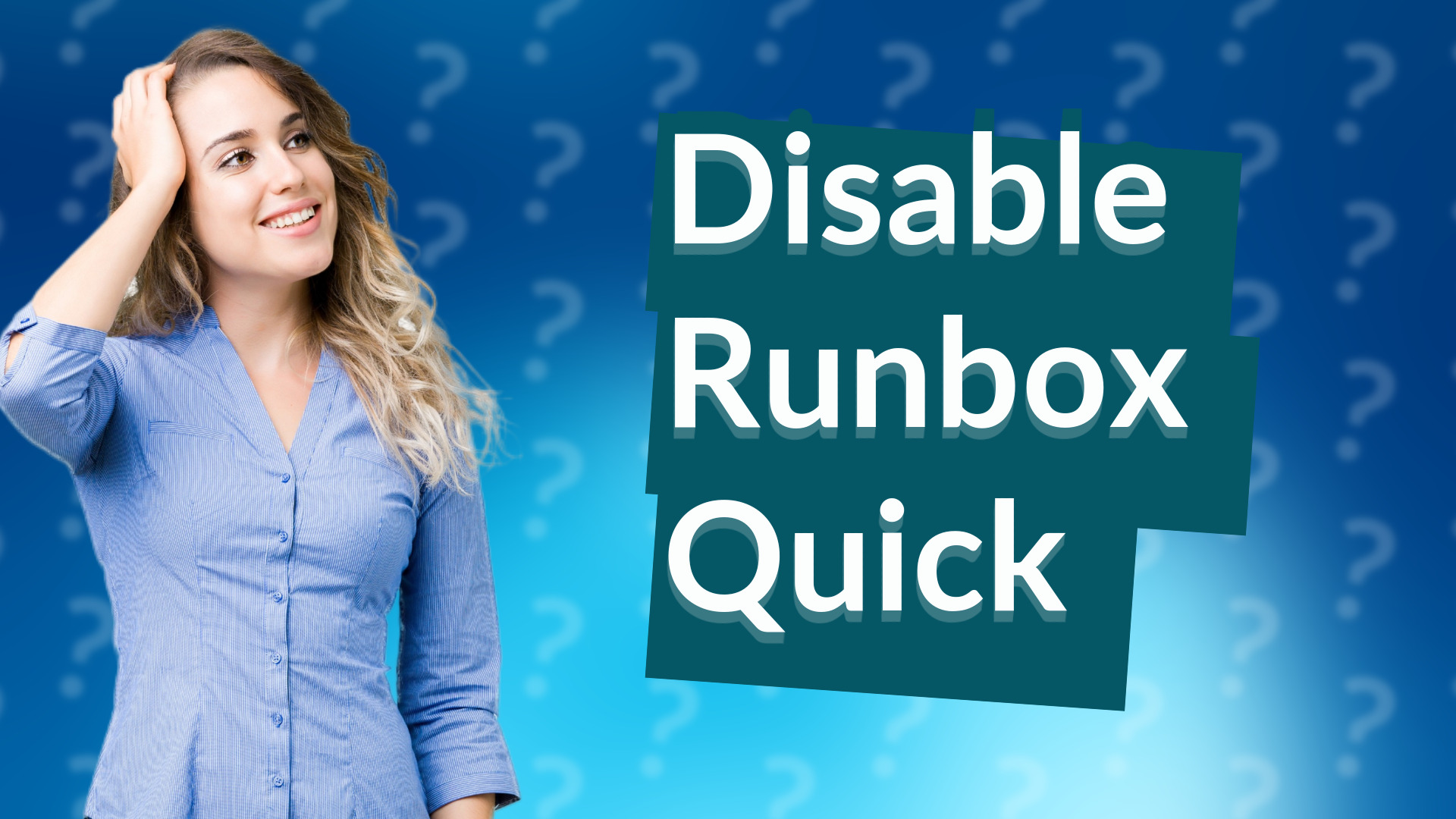 Disable Runbox Quick