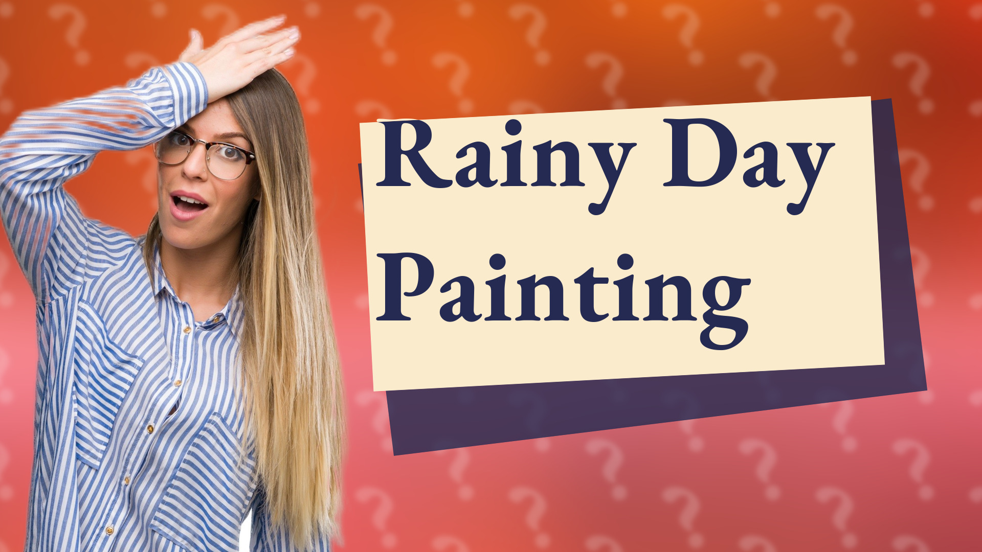 Rainy Day Painting