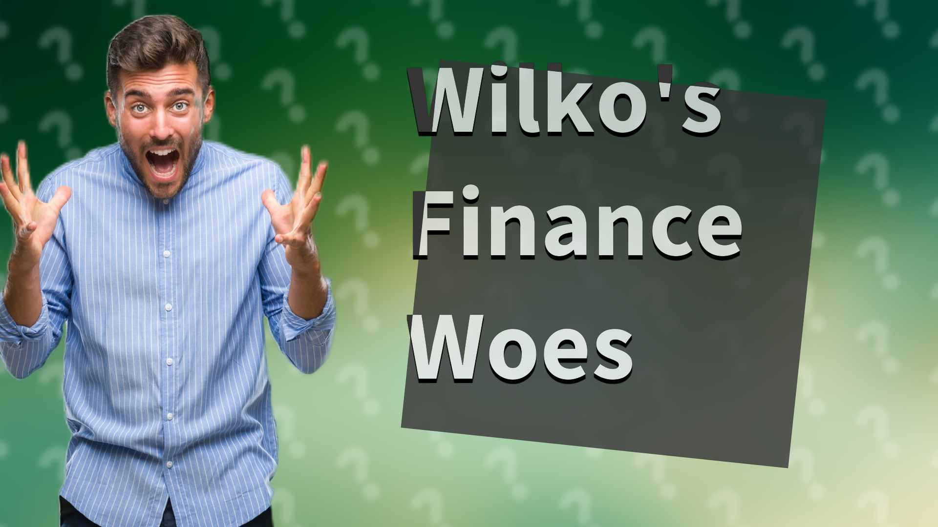 Wilko's Finance Woes