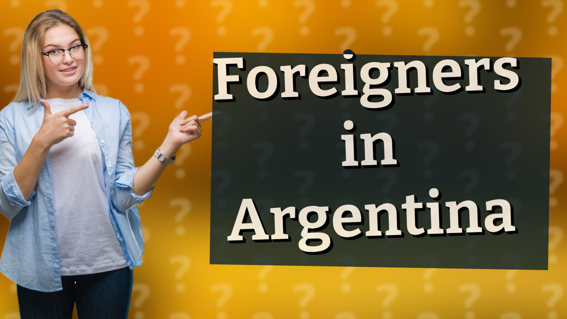 Foreigners in Argentina