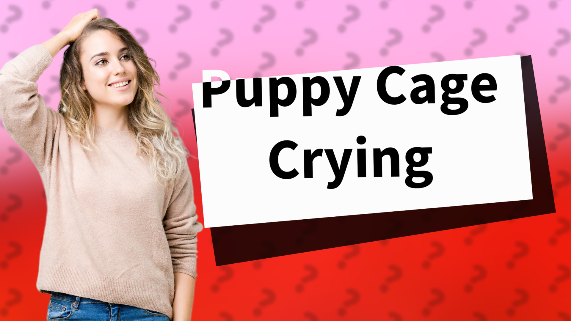 Puppy Cage Crying