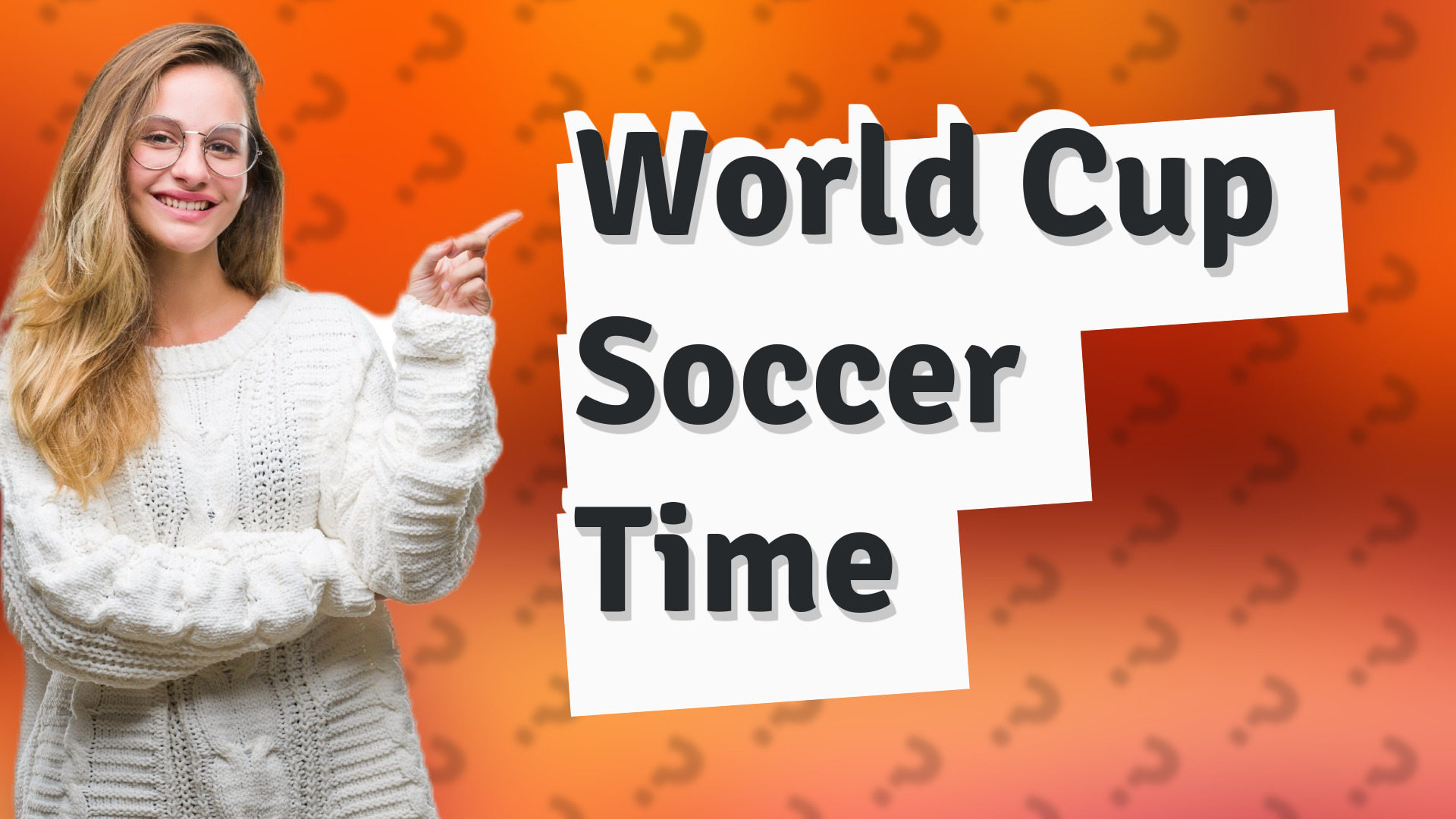 World Cup Soccer Time