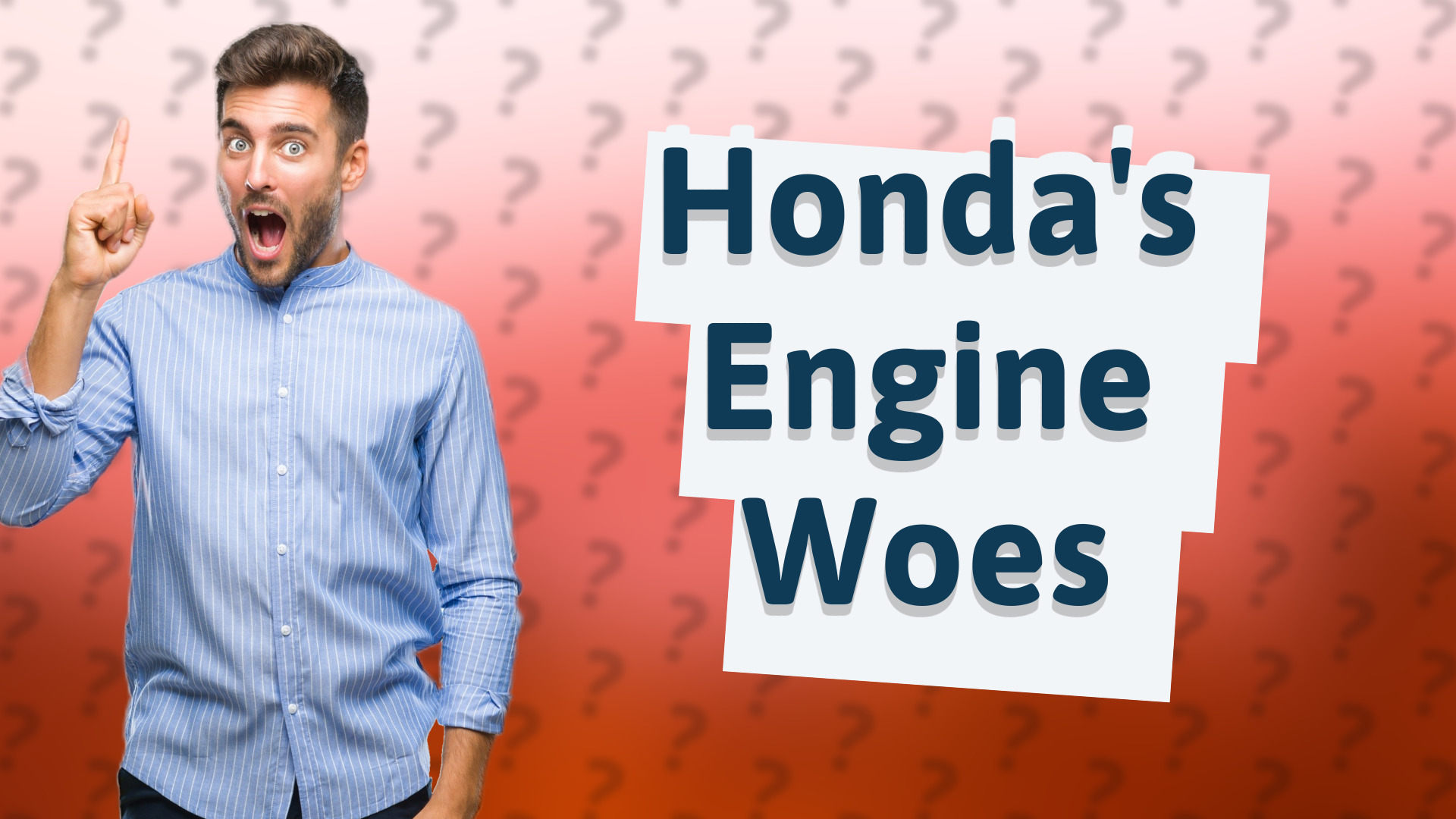 Honda's Engine Woes