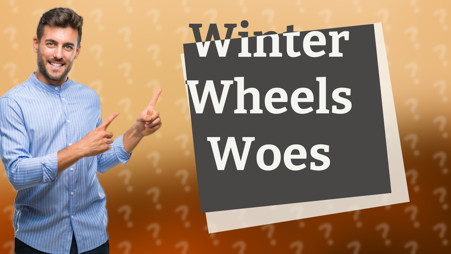 Winter Wheels Woes