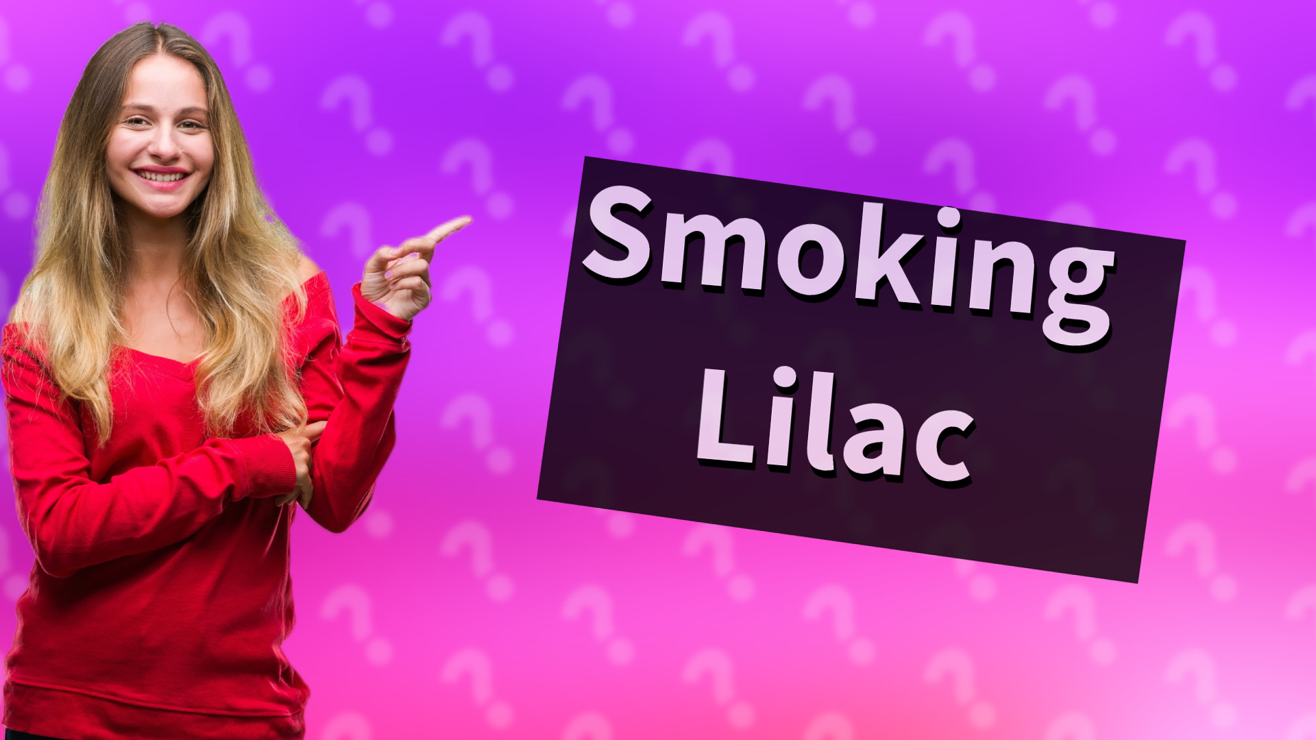Smoking Lilac